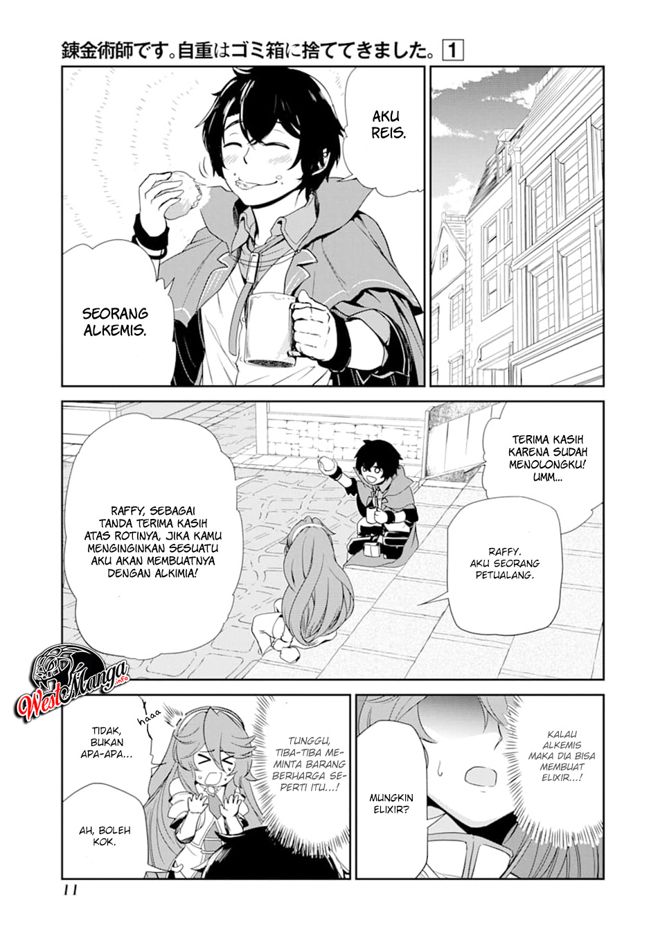 Renkinjutsu-shidesu. Jichou Wa Gomibako Ni Sutete Chapter 01 Gambar 10